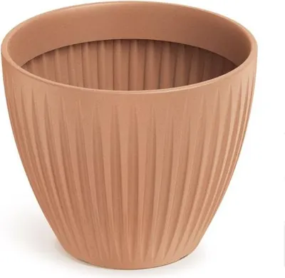 Productafbeelding van Latia Ronde Bloempot - Terracotta - Pp-Tlro30T