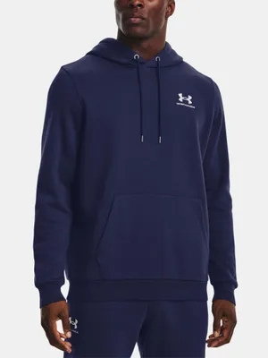 Produktbild von Under Armour Unverzichtbarer Fleece-Hoodie, Blau M