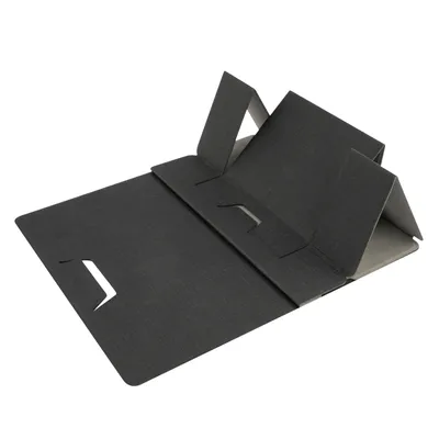Obrázok produktu pre Origami skladací držiak na stôl pre tablet a počítač, 4Smarts – čierny