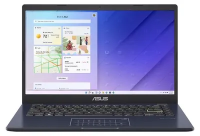 Produktbild von Laptop ASUS Vivobook Go 14 / E410KA-CL4128 / Celeron N4500 / 4GB / eMMC 128GB / Intel UHD / FullHD / Win 11 / Czarny