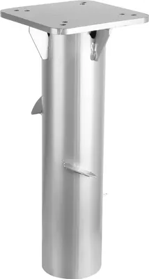 Produktbild von Jiubiaz 2x Sonnenschirmständer Edelstahl Sonnenschirm Universal Bodenplatte Bodehülse
