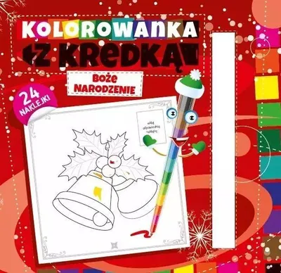 Obrázok produktu pre Boże Narodzenie Kolorowanka z kredką Wydanie 2