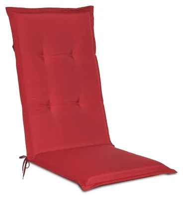 Immagine prodotto di Beautissu Cuscino per sedia da giardino Loft HL Rosso, 120x50x6cm