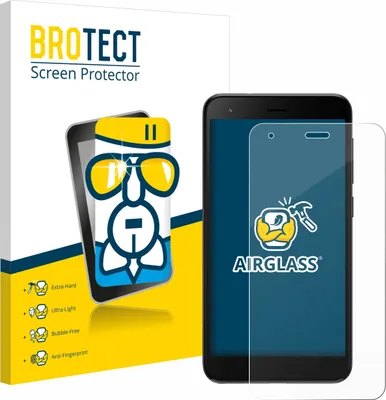 Produktbild von BROTECT Schutzglas für ZTE Blade A35 lite 9H kratzfest klar