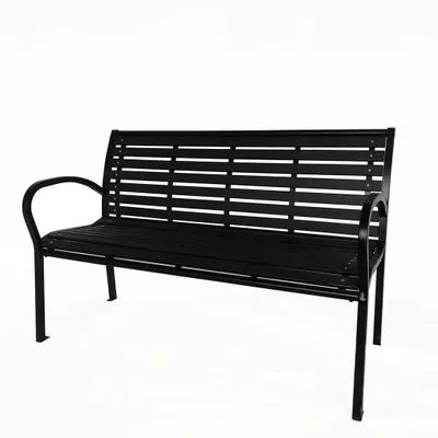 Obrázek produktu pro lavička zahradní 125x60x80cm ČER ocel/PH