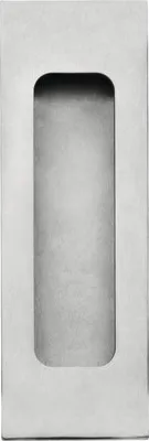 Produktbild von Intersteel Griffmuschel Rechteckig 120 x 40 mm Edelstahl gebürstet
