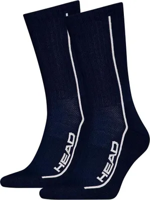 Image de Chaussettes Head 701229020 Crew 2 unités Bleu EU 43-46 Hommes,Femmes Bleu EU 43-46