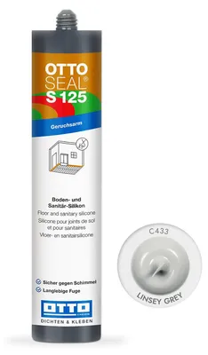 Produktbild von OTTOSEAL Silikon S-125 310ML C433 LINSEYGREY - 1250404