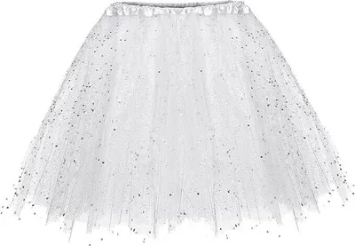 Produktbild von Damen Tüllrock, Klassischer Tutu-Stil, Elastischer Tüllrock in Rot, 80er Jahre Party-Rock, Kurzes Dirndl für Tanz und Ballett, Festliches Petticoat-Kleid für Dress-Up und Ballettbekleidung