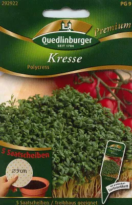Produktbild von Saatscheibe Kresse, Polycress