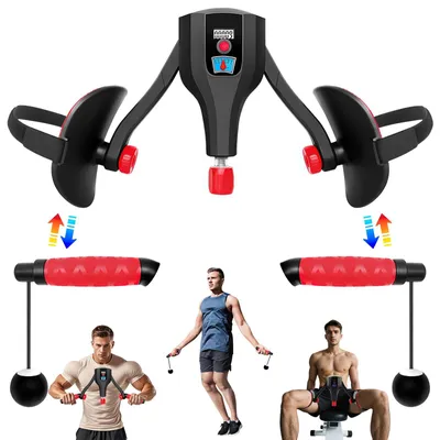 Imagen del producto de Entrenador multifuncional para la zona abdominal y los brazos, entrenador para el suelo pélvico, equipo de entrenamiento para mujeres y hombres, ajustable, compacto, entrenador para las piernas