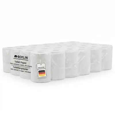 Produktbild von Toilettenpapier Toilettenpapier, 3-lagig, Ultraweich, Saugstark, Reißfest