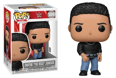 Produktbild von Funko FK86399 - WWE POP! Vinyl Figur Dwayne "The Rock" Johnson 9 cm - Neu