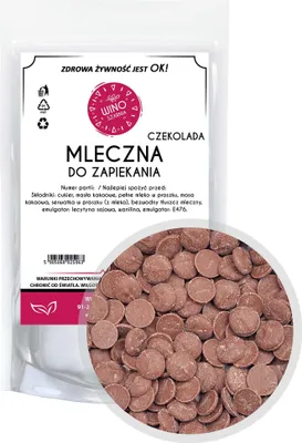 Obrázek produktu pro Mléčná čokoláda na pečení Tears Drops 1 kg Fontány Fondue