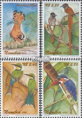 Produktbild von Briefmarken Namibia - Südwestafrika 2002 Mi 1073-1076 (kompl.Ausg.) postfrisch Einheimische Vögel