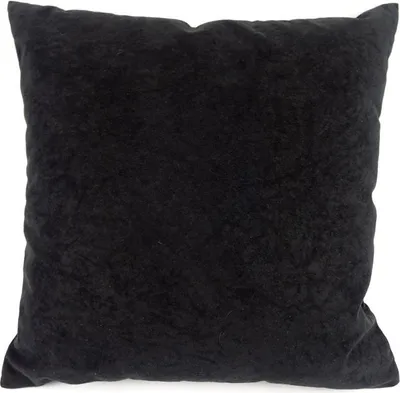 Obrázek produktu pro Dekorační povláček na polštářky 40x40 SUEDINE -0001 BLACK