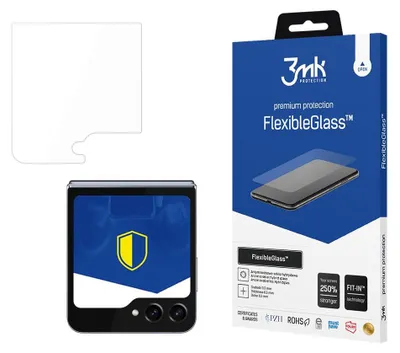 Produktbild von FlexibleGlass™ Schutzglas für Samsung Galaxy Z Flip 6/7 FE - Unsichtbarer Displayschutz KP41358
