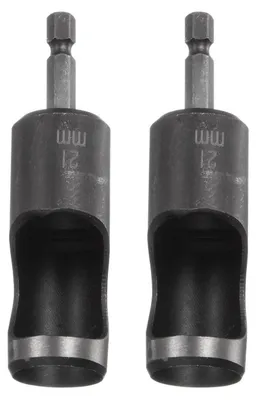 Image de Poinçons pour cuir, 21 mm, avec tige hexagonale, lot de 2