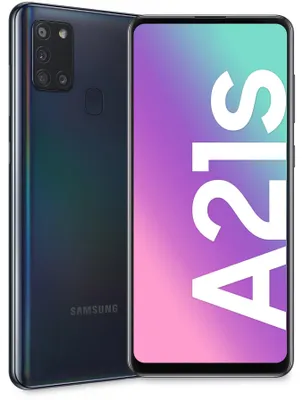Produktbild von Samsung Galaxy A21s SM-A217F/DSN 16,5 cm (6.5 Zoll) Dual-SIM Android 10.0 4G USB Typ-C 3 GB 32 GB 5000 mAh Schwarz