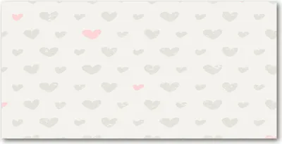 Produktbild von Tulup Glas-Bild -140x70- Wandkunst Dekorative Wand für Küche & Wohnzimmer - Kunst: modern & klassisch - Herzen - Grau