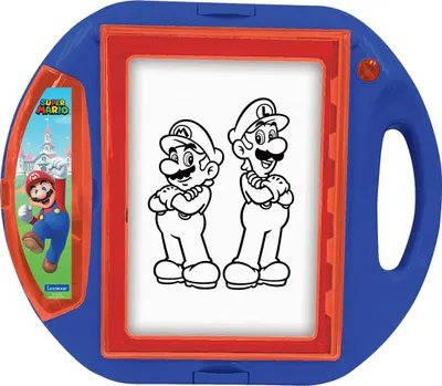 Produktbild von Super Mario Zeichenprojektor mit Schablonen und Stempeln