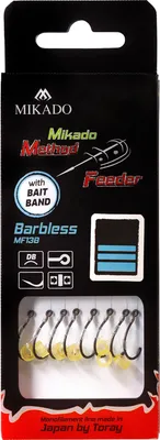 Obrázek produktu pro Návazce Mikado Method Feeder s pružným návazcem bez návazce MF138 - 4/0,28 mm/10 cm