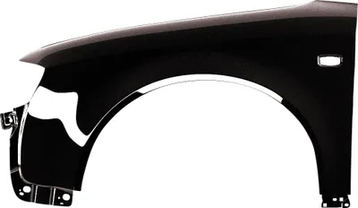 Produktbild von BLU Premium Kotflügel Passend für Audi A4 B6 LZ9X Links Schwarz CherrySchwarz | 2000-2004 | Vorderseite Vorne | Lackiert | Einbaufertig | Verzinkt