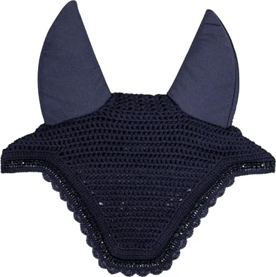 Immagine prodotto di Kentucky Horsewear Fly Cap Wellington Pietra e Perla Fly Cap Blu Scuro Completo