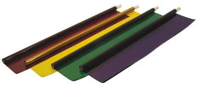 Productafbeelding van Kleurfolierol, mediumblauw, 122x762 cm