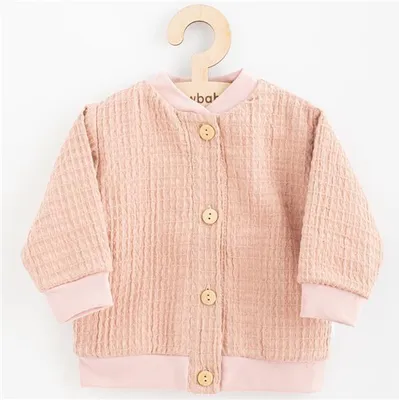 Produktbild von Baby Musselin Mantel Neue Baby Komfort Kleidung Rosa, Gr. 86 (12-18m)