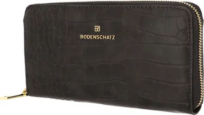 Produktbild von Bodenschatz Geldbörse Zip Around Wallet Grey grau