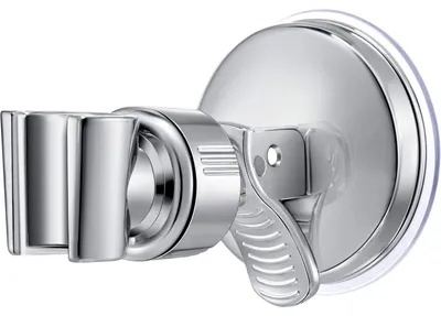 Produktbild von Duschkopfhalterung Saugnapf Ohne Bohren Verstellbar 360° Drehbar Brausehalter für Handbrause Duschbrause