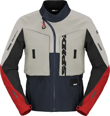 Immagine prodotto di Giacca da moto in tessuto Spidi Frontier, disponibile nei colori blu, rosso e blu, taglia 3XL
