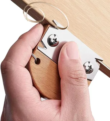Productafbeelding van Laminaatafschuiner - Randafwerker Ontbramer - Meubels Afwerken - Ergonomisch Houten Handvat - 142 x 101 x 19 cm - N.v.t.