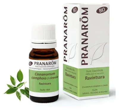 Imagen del producto de Ravintsara Bio, aceite esencial de olivo, 10 ml, marca Pranaram