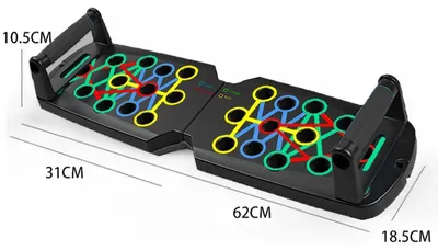 Produktbild von Multifunktionales Push-up-Board Set klappbar mit Griffen