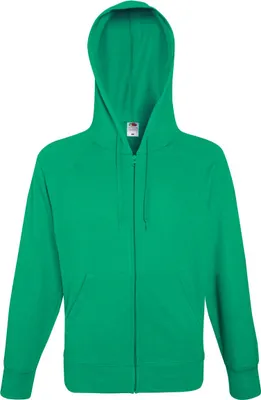Produktbild von Fruit Of The Loom Herren Kapuzenjacke, leicht BC2655 (2XLarge) (Kellygrün)