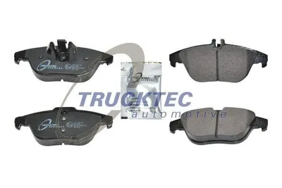 Produktbild von TRUCKTEC AUTOMOTIVE Bremsbeläge Satz Hinten Bremsklötze passend für MERCEDES-BENZ C-Klasse Limousine (W204) 02.35.234
