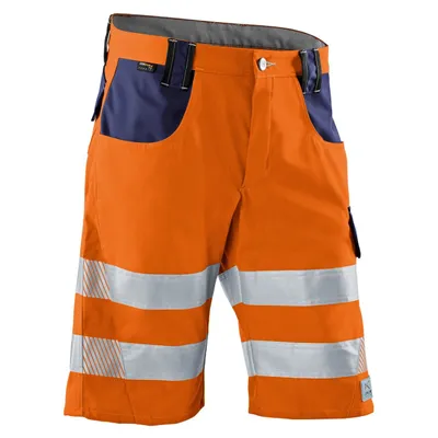 Produktbild von Kübler Reflectiq Shorts PSA 2 warnorange/dunkelblau Gr. 56