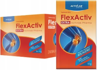 Immagine prodotto di Integratore alimentare FlexActiv Extra - 30x in polvere in bustine, di Activlab Pharma.