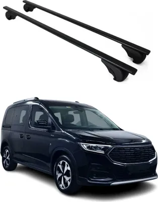 Produktbild von Dachträger für Ford Transit Connect / Tourneo Connect III 2022-2025 75kg Schwarz