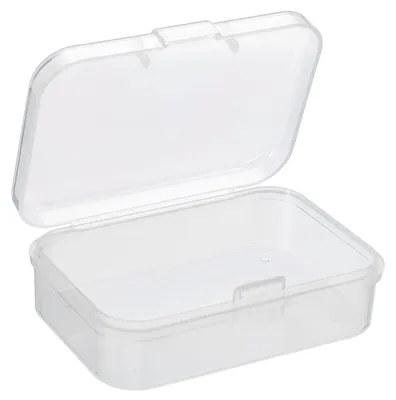 Aufbewahrungsbox 65x45x20mm, 12er-Pack, durchsichtig, rechteckig