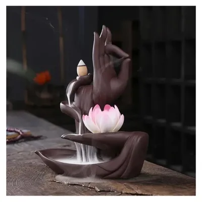 Produktbild von Räucherhalter für Lotus, geeignet für Aromatherapie und Dekoration