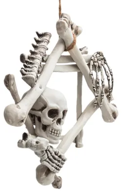 Image de Couronne de crâne d'Halloween pour une décoration effrayante