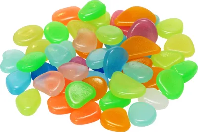 Produktbild von Leuchtsteine Bunter Mix, 50 Stück