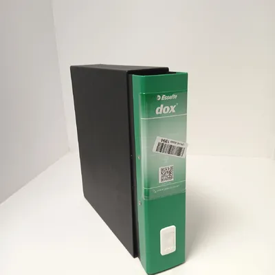 Zdjęcie produktu dla Segregator ringowy Rexel D26214 Foolscap czarny, zielony