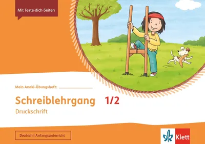 Produktbild von Schreiblehrgang Druckschrift 1/2: Übungsheft Klasse 1/2 (Mein Anoki-Übungsheft)