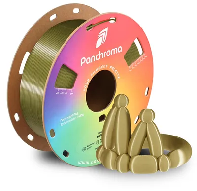 Zdjęcie produktu dla Polymaker Panchroma™ PLA Silk Brass 1,75 mm 1 kg