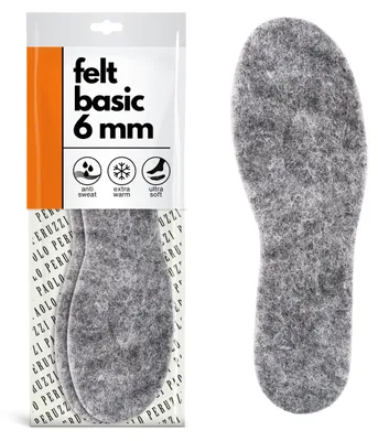 Produktbild von R. 41 - Filz-Schuheinlagen 6 mm Filz Basic Paolo Peruzzi 01W41