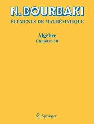 Produktbild von Bourbaki, N: Algèbre -10